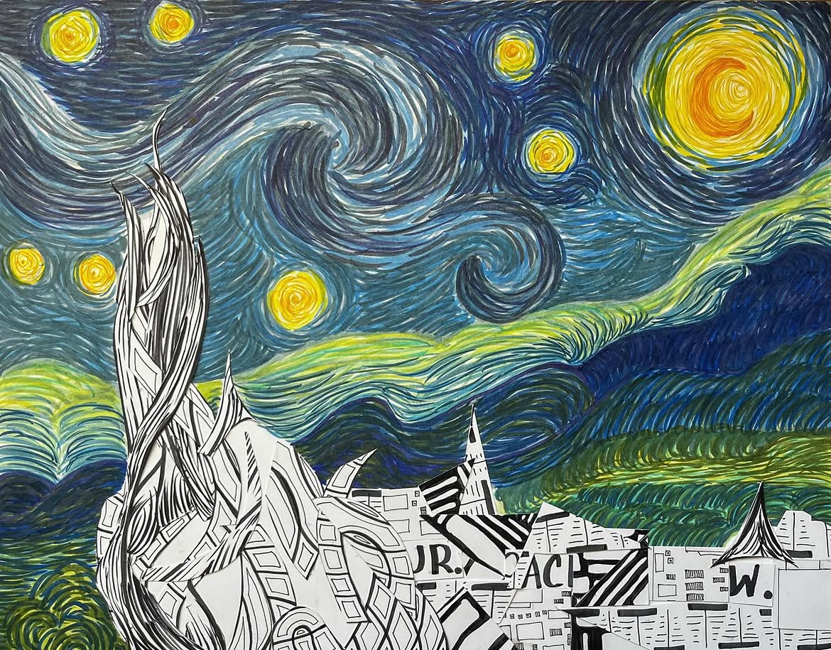 Van Gogh Rendition I (Starry Night)